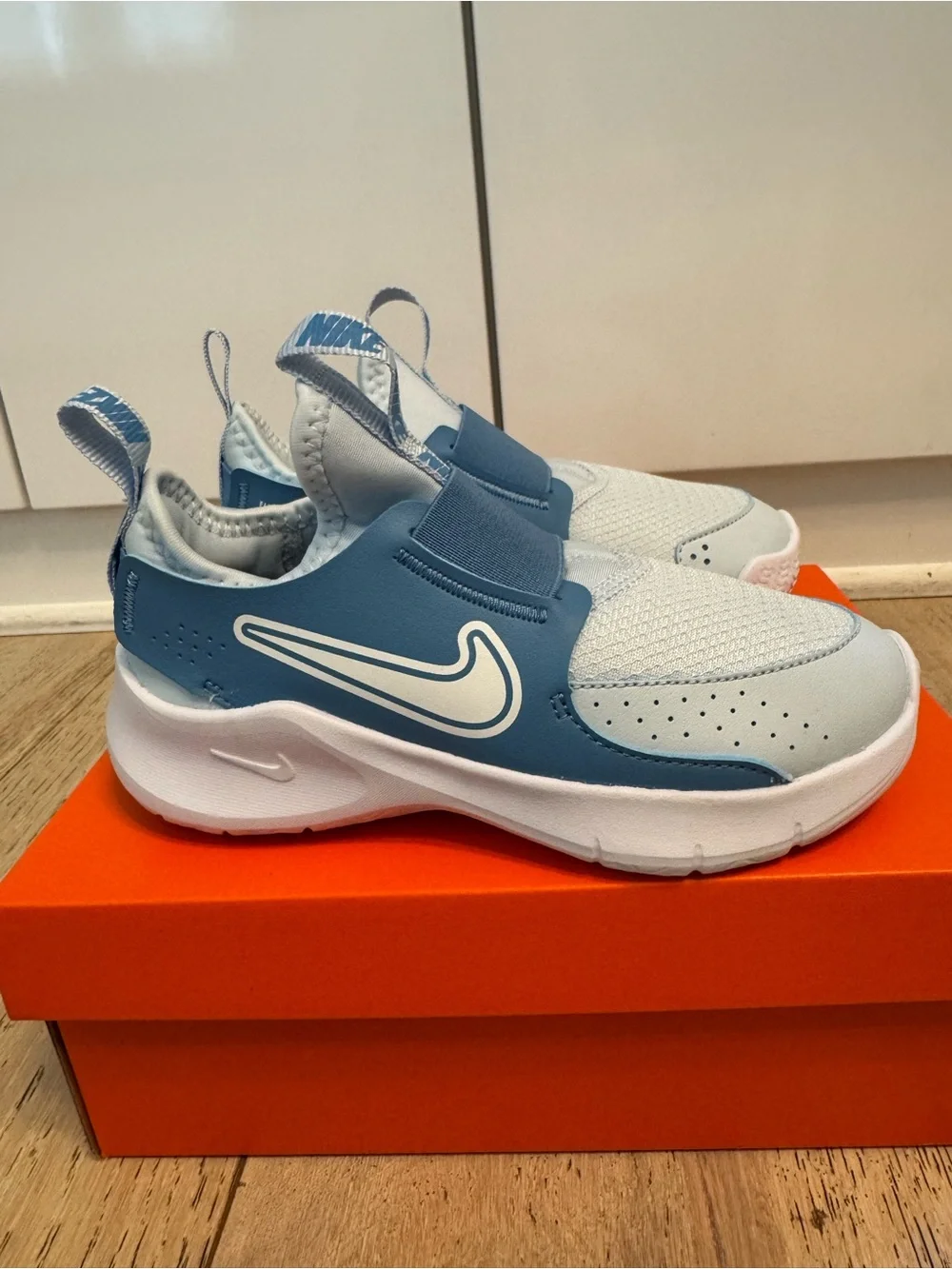 New! Nike 13C Flex Runner 3 Little Kid Running Shoes, Light Blue